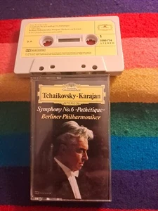 Tchaikovsky: Symphony No. 6 Berliner Philharmoniker- Karajan Cassette - Picture 1 of 1