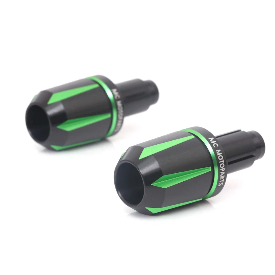 For Kawasaki ZRX 1100/ 1200 99-05 04 03 02 DC5 Bar Ends Replacement Green - Изображение 1 из 4
