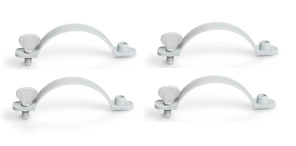 Replacement Intex 11489 11/4in Dia Plastic Hose Clamp 4Pack