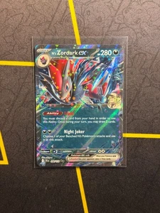 N's Zoroark ex 098/159 - Pokemon TCG Journey Together Double Rare NM - Foto 1 di 2