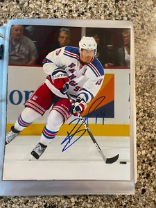 Brad Richards Signed Autographed New York Rangers 8X10 Photo - Picture 1 of 1