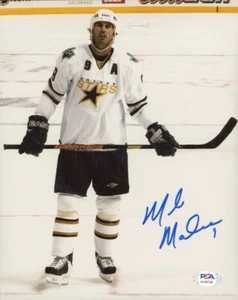 Mike Modano Signed Dallas Stars 8x10 Photo PSA COA - Picture 1 of 1