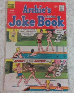 Archie's Joke Book 140 (FN- 5.5) 1969 Now only: $8.25, Poolside bathing Suits! - Picture 1 of 2