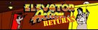 Elevator Action Returns Arcade Marquee 26" x 8"