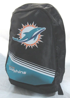 NFL Miami Dolphins 2015 Stripe Core Logo Backpack by Forever Collectible - Image 1 of 4