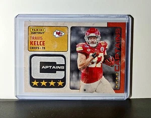 Tarjeta Travis Kelce 2024 Panini Captains NFL #36 Kansas City Chiefs 1/351 - Imagen 1 de 2