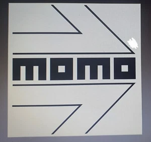 2x Momo Aufkleber Sticker Auto Van Fahrrad Stoßstange Boot Fenster Werkzeugkiste - Bild 1 von 24