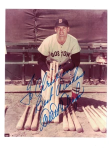Walt Dropo Boston Red Sox Signed Photo W/Our COA To Chris - Picture 1 of 1