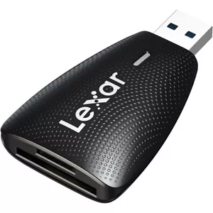 Lexar LRW450UBNA Multi-Card 2-in-1 USB 3.0 reader for SD and MicroSD Cards - New - Picture 1 of 1