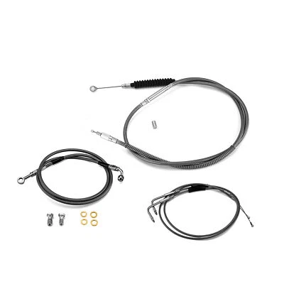  Cable de acelerador embrague freno manual 12” 14” para Harley Street Bob FXDB no ABS Foto 1 de 4