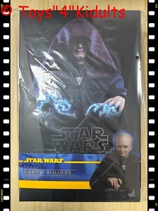🔥 Hot Toys TMS102 Star Wars The Clone Wars Darth Sidious 1/6 Figure NEW 🔥 - Picture 1 of 1