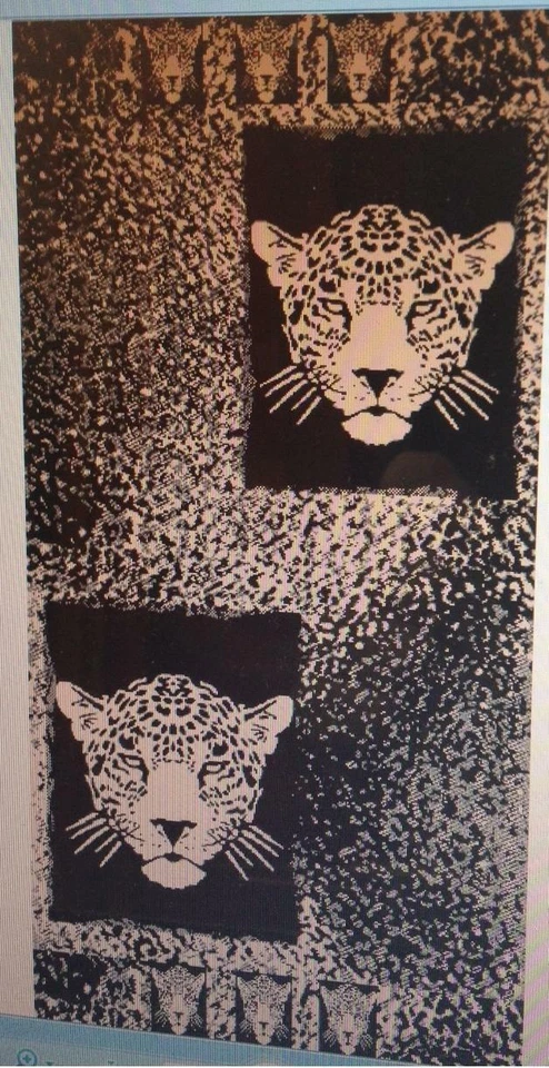 Cotton Velour Jacquard Beach Towels Luxury Oversized Towel 40 X 70 Inches  - Image 1 of 1