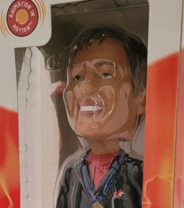 Wayne Gretzky Hand Painted Bobblehead Doll Team Canada 2002 Olympic Gold - Picture 1 of 13