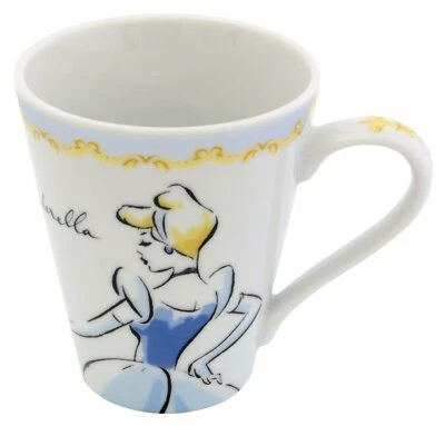Taza Sango Toki Disney Princesa de Moda Taza Cenicienta 3208-01 HECHA EN JAPÓN Foto 1 de 4