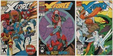 X-Force #2 Deadpool , X-Force #8 Domino and X-Force #6 Shatterstar. WOW
