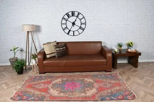 Tappeto vintage, tappeto da cucina, tappeto turco, tappeto fresco, tappeti ve... - Foto 1 di 6