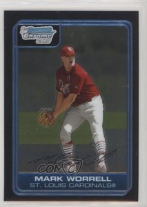 2006 Bowman Chrome Prospects Mark Worrell #BC217