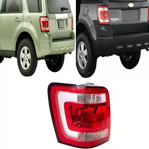 For 2008-2012 Ford Escape Factory Style Red Tail Light Brake Lamp Driver Side - Picture 1 of 17