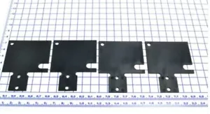 4er Set - 1060111-0B Breakaway Tab Black Rytec Predador zur Verwendung mit Rite-Hite - Bild 1 von 1
