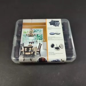 Almohadillas de fieltro para muebles para clavos silla deslizante protector de patas de mesa 7/8" marrón 24 piezas NUEVO - Imagen 1 de 7