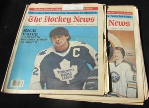 2 ISSUES OF THE HOCKEY NEWS -JANUARY OF 1983 - Picture 1 of 5