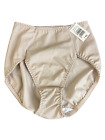 Vintage NEW FLEXEES for Maidenform Stretchy Brief Panties S Mocha Beige 94754