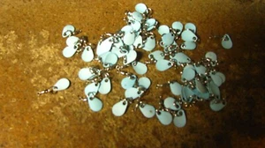 Spinnerblades, Colorado, size 00, blue, swivels/rings,  70 ct, free shipping - Picture 1 of 2