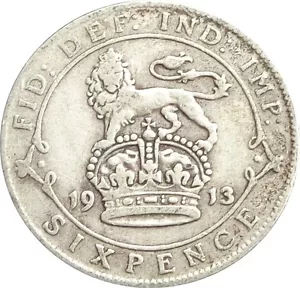 1911 TO 1919 GEORGE V LUCKY SILVER SIXPENCES CHOICE OF YEAR / DATE - Picture 1 of 1