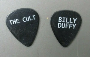 Púa de guitarra The Cult Touring Pick Billy Duffy negra sin logotipos ¡AUTÉNTICA! - Imagen 1 de 1