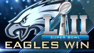 EAGLES WIN 2025 SUPERBOWL LIX CHAMPIONS - 4x6 Hochglanz gedrucktes Foto - Bild 1 von 1