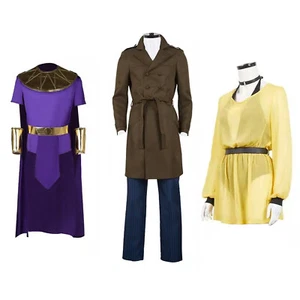 Cosplay Watchmen Rorschach Ozymandias Costumes Silk Spectre Dress Halloween Suit - Picture 1 of 26