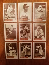Babe Ruth 1991 Homers Cookies 9 Card Set Mint Condition-Page,Young.Clemente