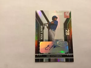 2004 Donruss Elite Extra Edition Autograph 0963/1571 Eric Patterson RC - Picture 1 of 1