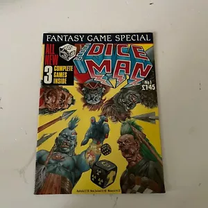 Diceman 2000AD Comic #1 1986 - Picture 1 of 5