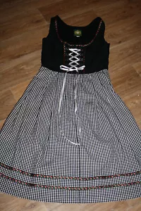 KL4285 @ Trachtenkleid @ Miederdirndl @ Balkonette Dirndl @ 36-38 - Bild 1 von 2