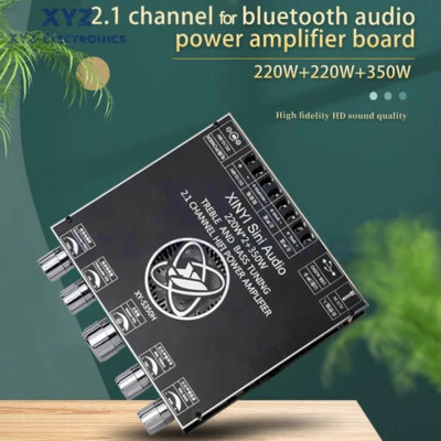 S350H 2.1 Channel TPA3251 Bluetooth Power Amplifier Board Subwoofer220WX2+350W - Image 1 of 4