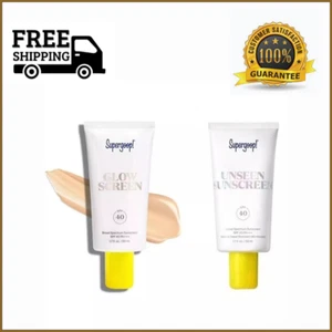 NEW Supergoop Glow Screen SPF 40 high UVA Cream 50ml UK - Picture 1 of 8