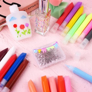 72Pcs Suncatcher Paint Pens 10mL Premium Extra Fine Point Acrylic Paint Mar RNAU - Picture 1 of 8