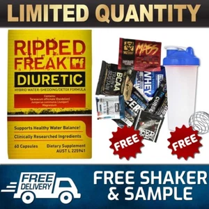 PHARMAFREAK RIPPED FREAK DIURETIC 60 CAP WEIGHT LOSS WATER SHEDDING DETOX FORMUA - Picture 1 of 1