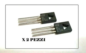 PZ 2 BD433 TRANSISTOR NPN 4A 4AMP 22V 36WATT SOT-32 STMicroelectronics - Foto 1 di 1
