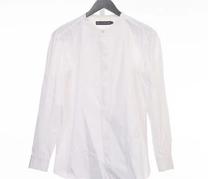 Issey Miyake Japan White Poplin Mandarin collar Shirt size 3 - Picture 1 of 7