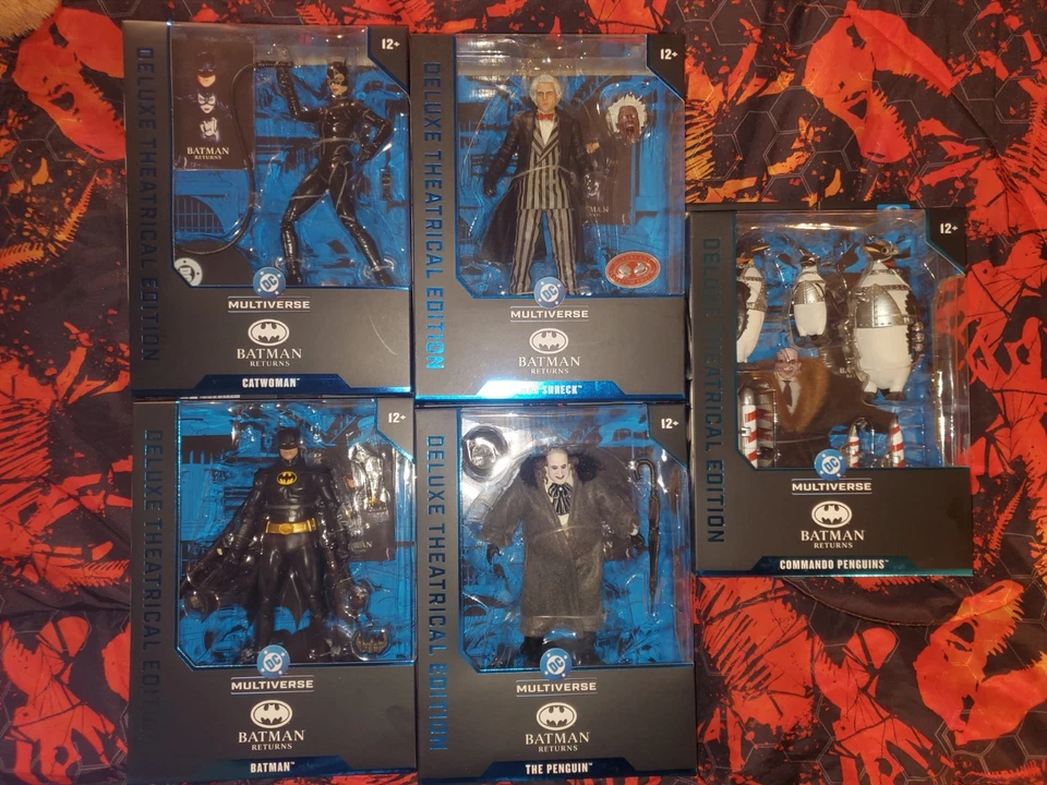 Figura de acción Mcfarlane Toys DC Multiverse Batman Returns Max Shreck 7" CHASE Foto 1 de 4