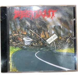 Bestialit Fuckland/Dehydrated Burnt CD Metal Age Productions 1994 - Picture 1 of 13