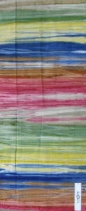 Quilting Patchwork Sewing Fabric Batik Murky Rainbows 50x110cm Half Meter - Picture 1 of 3