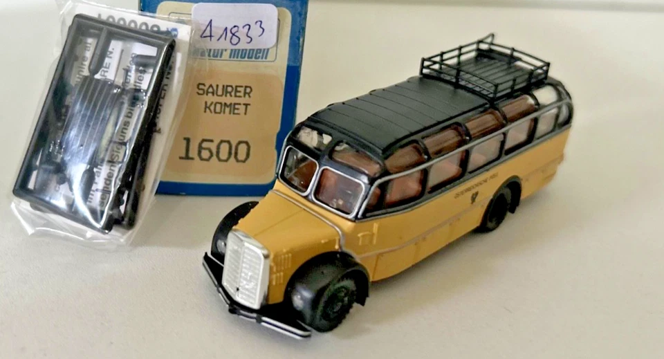 Roco 1:87 1600 Saurer Komet "Gkocknerbus" - TOP + OVP A1833 - Bild 1 von 1