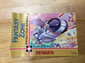 Fantasy Zone (1986) - Nintendo NES - MANUAL ONLY