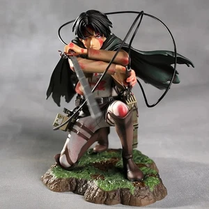 Anime Attack On Titan Captain Levi Ackerman Battle Actionfigur Statue Spielzeug Geschenk - Bild 1 von 7