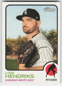 2022 Topps Heritage #6 Liam Hendriks Chicago White Sox - Picture 1 of 2
