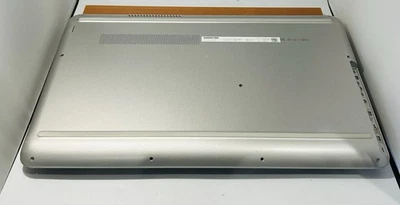 HP Pavilion 15-AU Series Bottom Base Cover 38G34TP603, EAG3400307A Silver OEM - Image 1 of 4