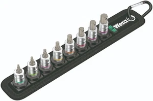 Wera 8740 Belt A 2 Zyklop In-Hex-Plus Socket Set 1/4" Drive Metric 05003881001 - Picture 1 of 8